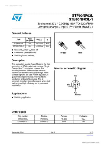  Datasheet Preview Page 1
