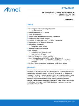  Datasheet Preview Page 1