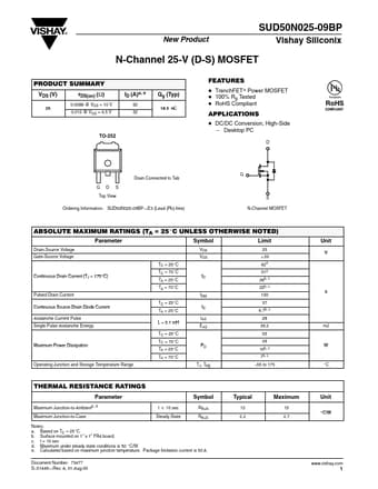  Datasheet Preview Page 1