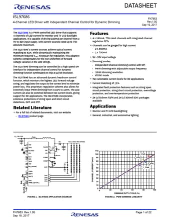  Datasheet Preview Page 1