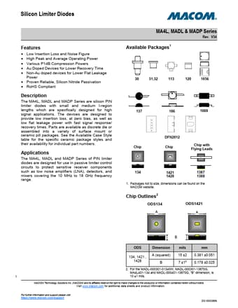  Datasheet Preview Page 1