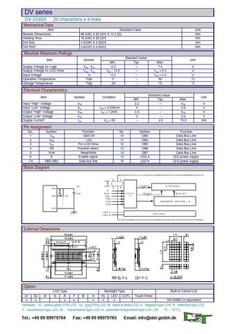  Datasheet Preview Page 1