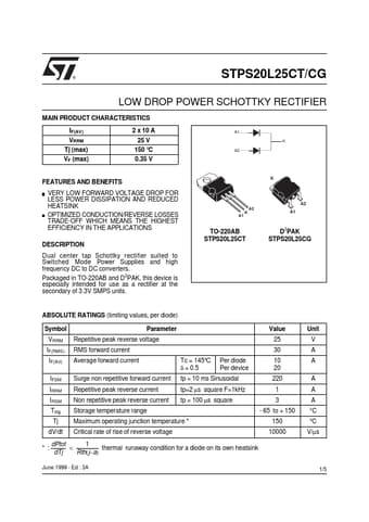  Datasheet Preview Page 1