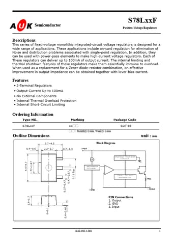  Datasheet Preview Page 1
