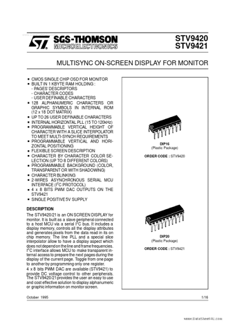  Datasheet Preview Page 1