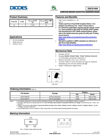  Datasheet Preview Page 1