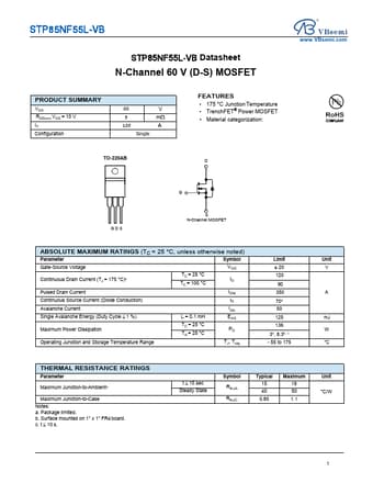 Datasheet Preview Page 1