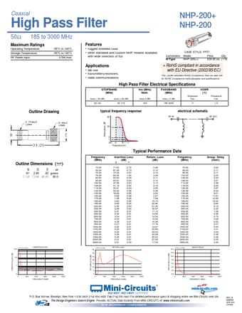  Datasheet Preview Page 1