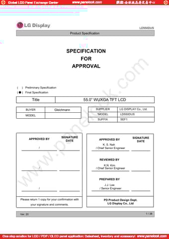  Datasheet Preview Page 1