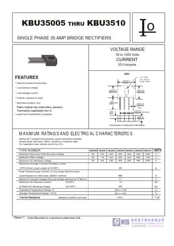  Datasheet Preview Page 1