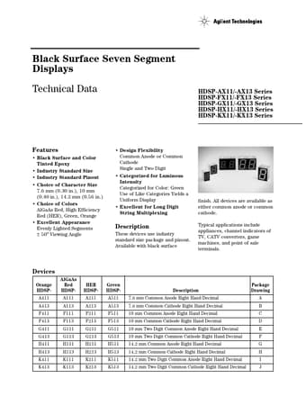  Datasheet Preview Page 1