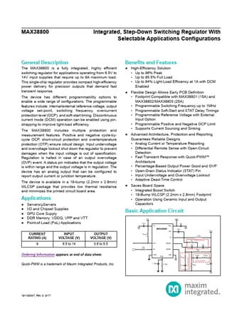  Datasheet Preview Page 1
