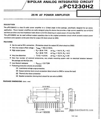 Datasheet Preview Page 1