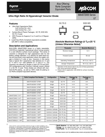  Datasheet Preview Page 1