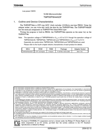 Datasheet Preview Page 1