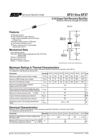  Datasheet Preview Page 1