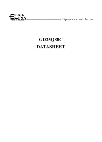  Datasheet Preview Page 1