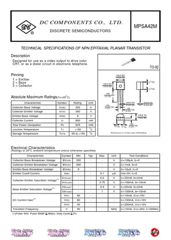  Datasheet Preview Page 1