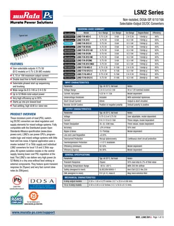  Datasheet Preview Page 1