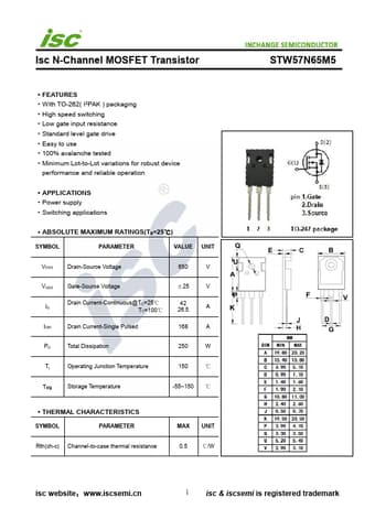  Datasheet Preview Page 1