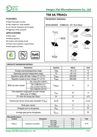  Datasheet Preview Page 1