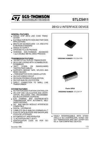  Datasheet Preview Page 1