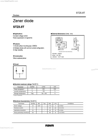  Datasheet Preview Page 1
