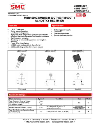  Datasheet Preview Page 1