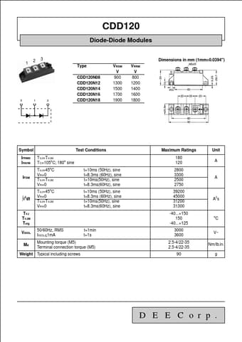  Datasheet Preview Page 1