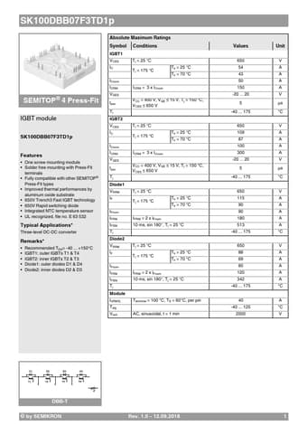  Datasheet Preview Page 1