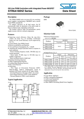  Datasheet Preview Page 1