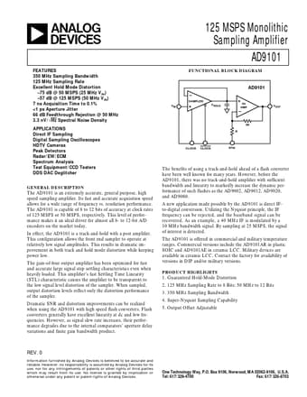  Datasheet Preview Page 1