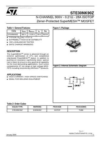  Datasheet Preview Page 1