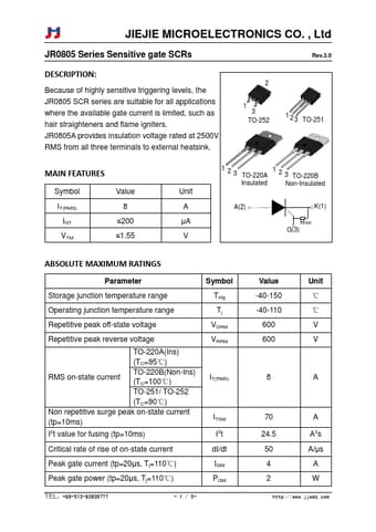  Datasheet Preview Page 1