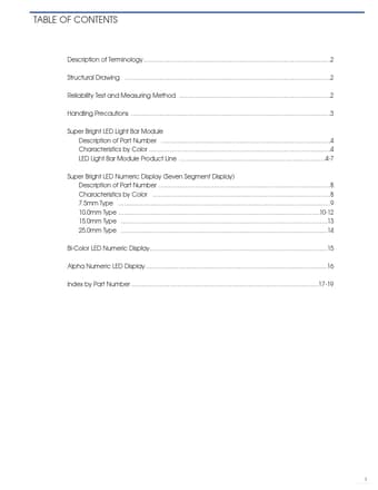  Datasheet Preview Page 1