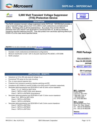  Datasheet Preview Page 1