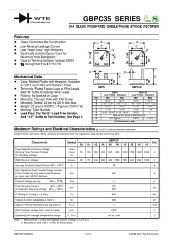  Datasheet Preview Page 1