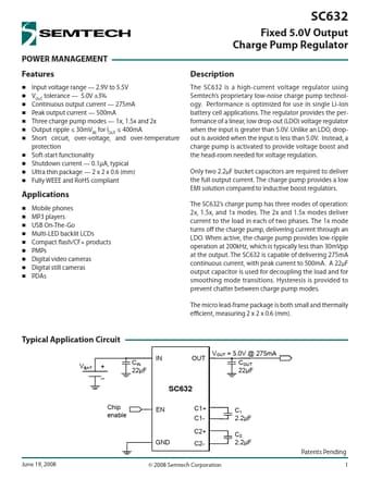  Datasheet Preview Page 1