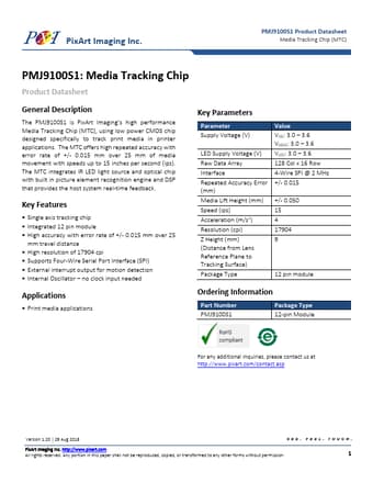  Datasheet Preview Page 1