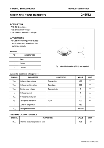  Datasheet Preview Page 1