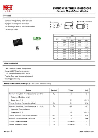  Datasheet Preview Page 1