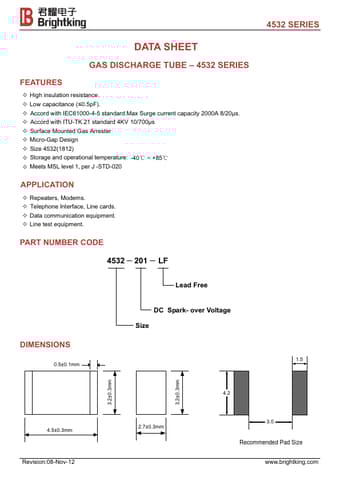  Datasheet Preview Page 1