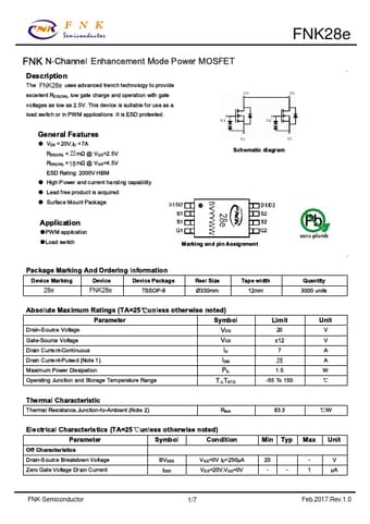  Datasheet Preview Page 1