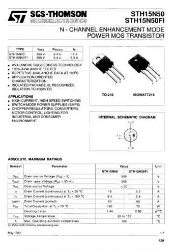  Datasheet Preview Page 1