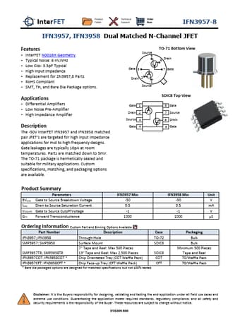  Datasheet Preview Page 1