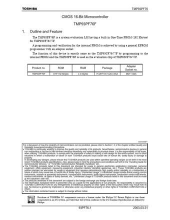  Datasheet Preview Page 1