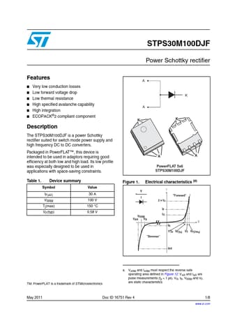  Datasheet Preview Page 1