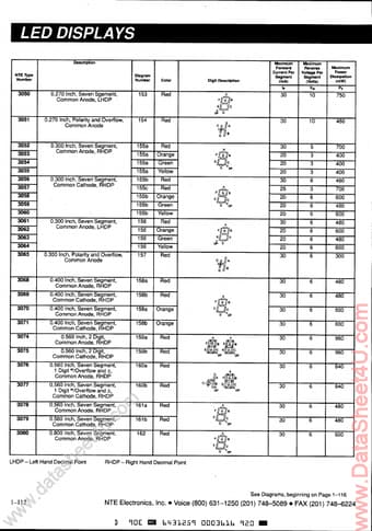  Datasheet Preview Page 1