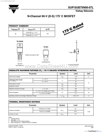  Datasheet Preview Page 1