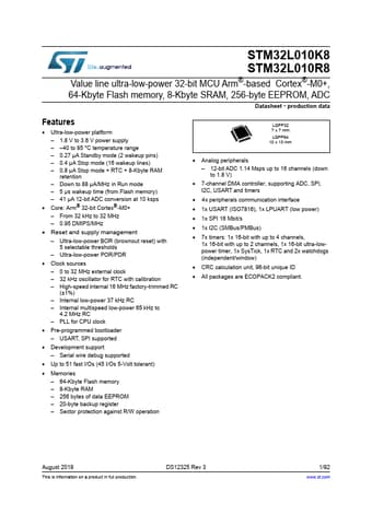 Datasheet Preview Page 1